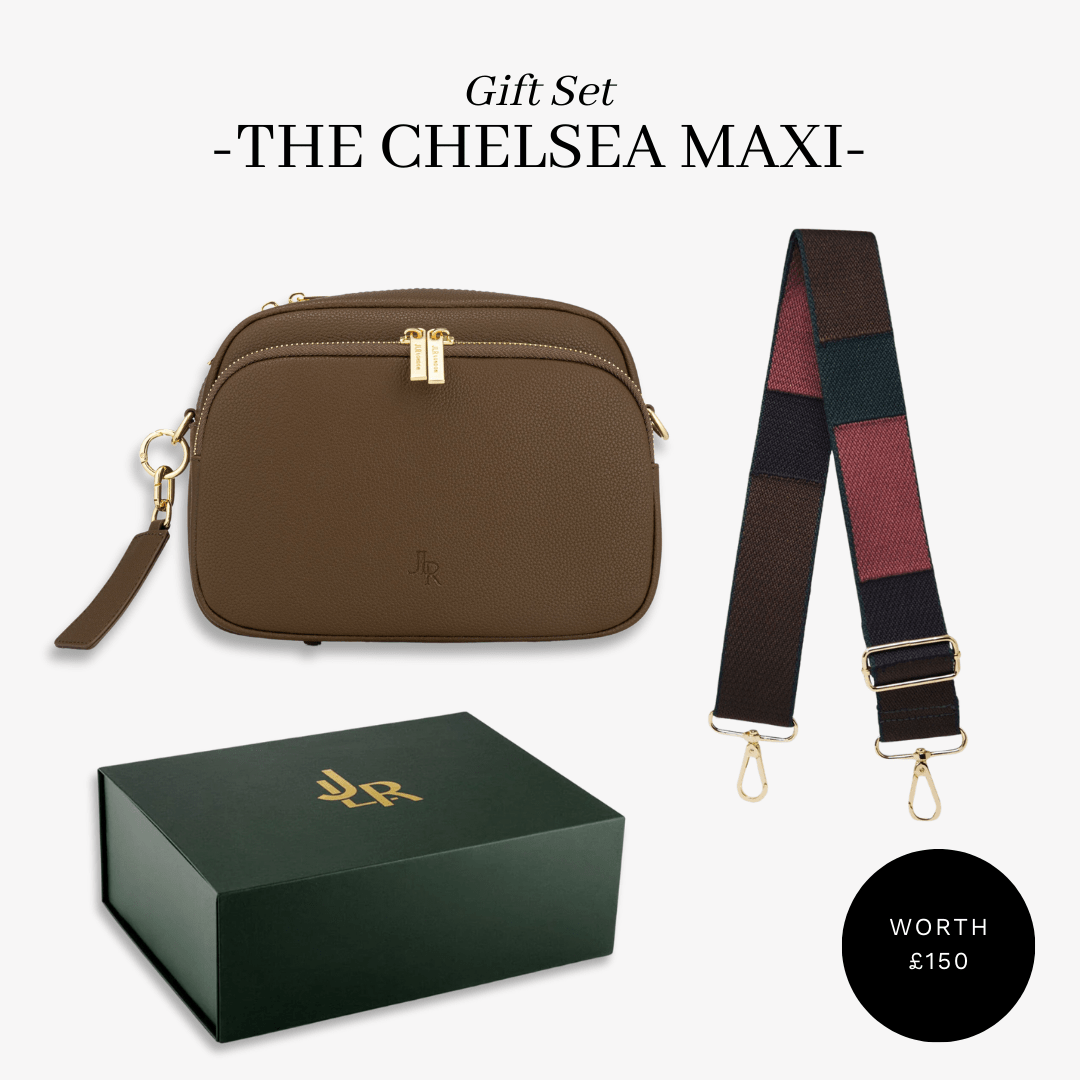 The Chelsea Maxi & Strap | Gift Set - Dark Brown