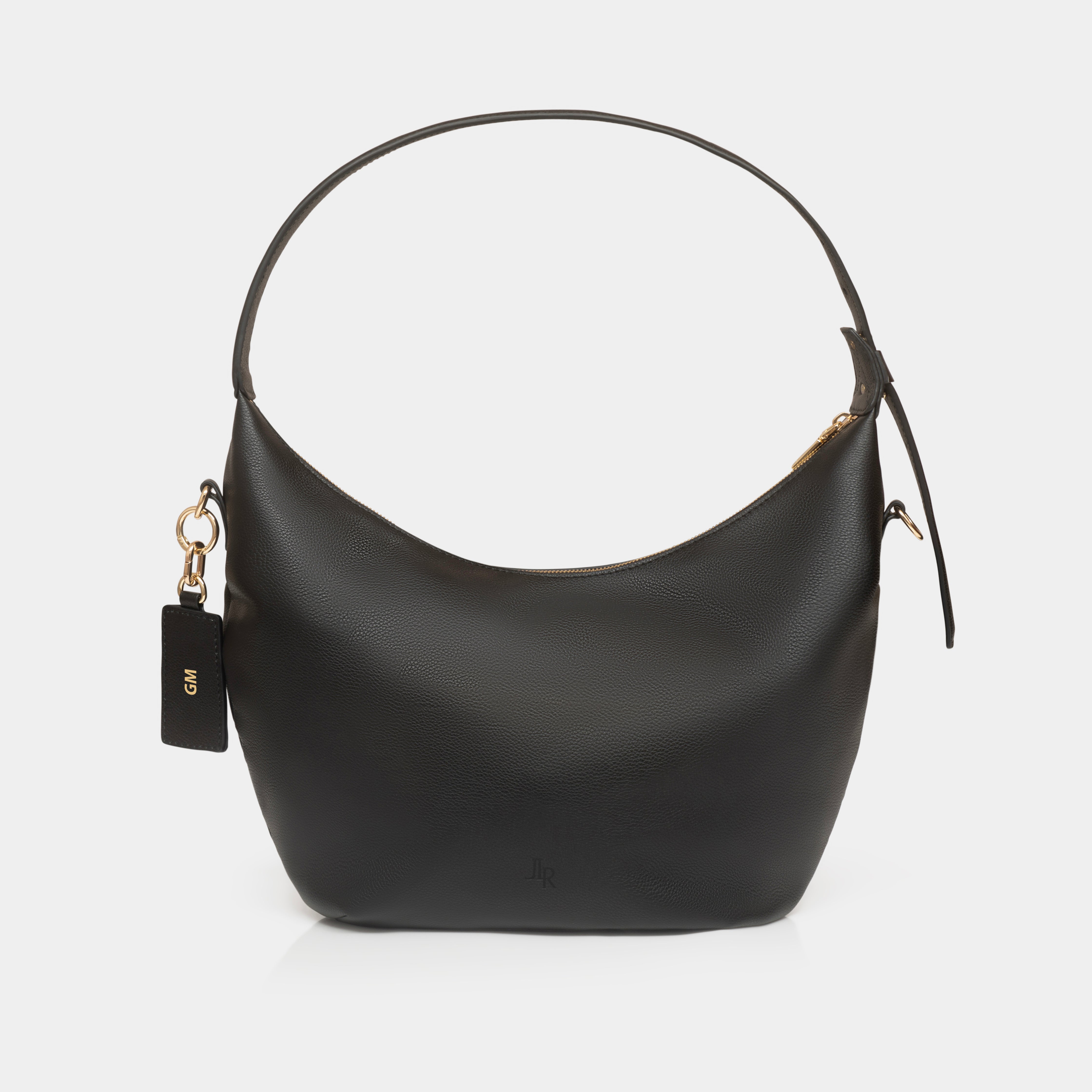 Sloane Slouch luxe leather bag - Black