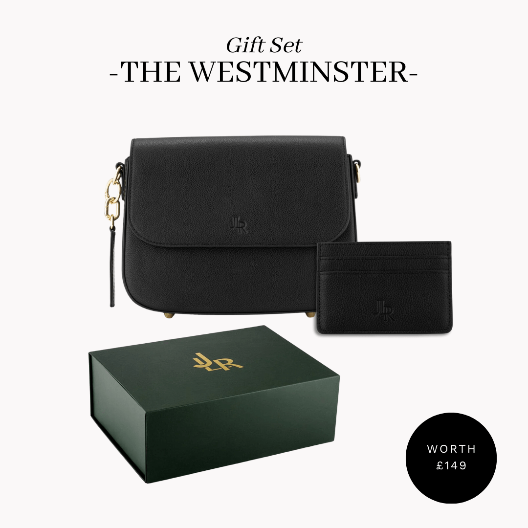 The Westminster & Card Holder | Gift Set - Black