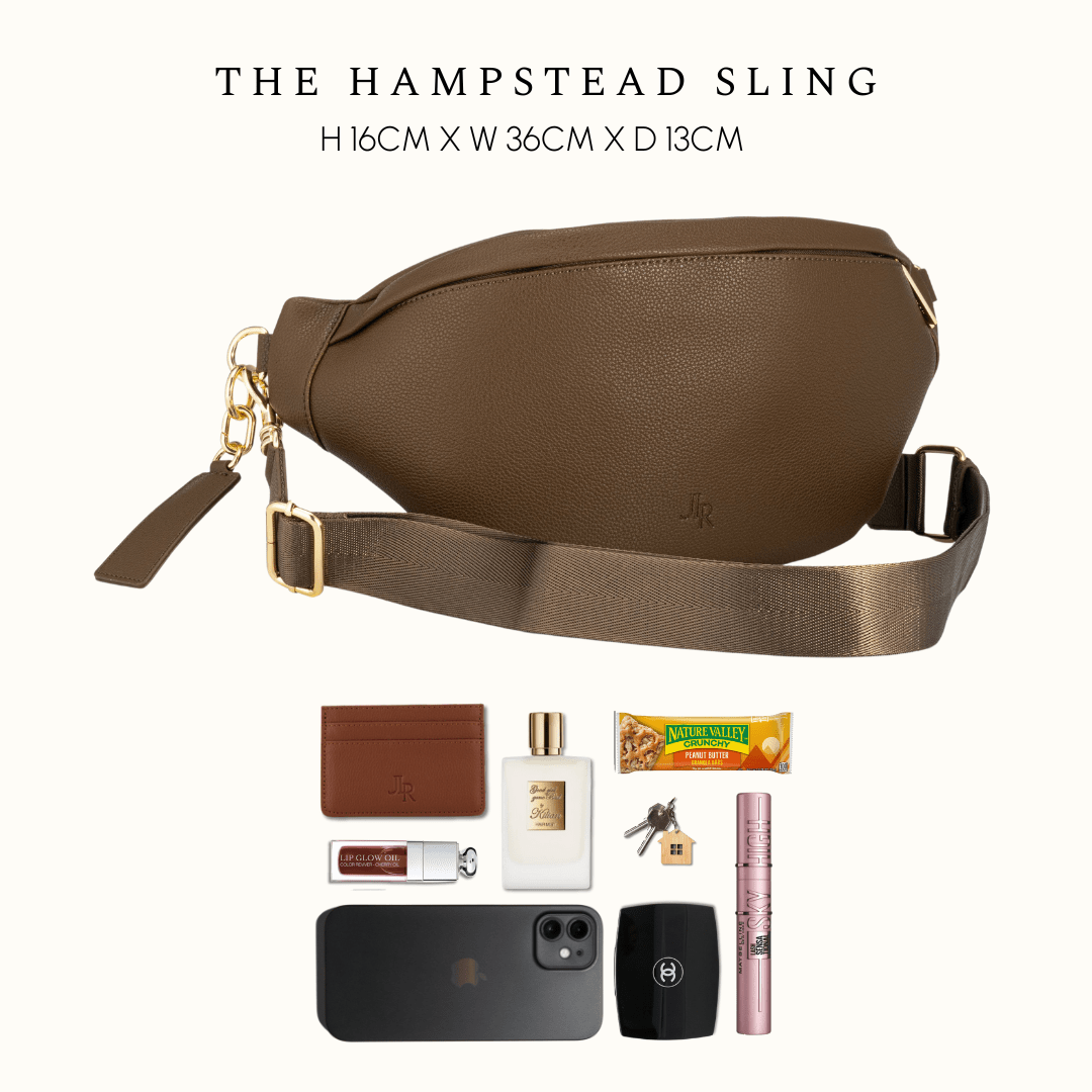 Hampstead Sling bag - Chocolate Brown