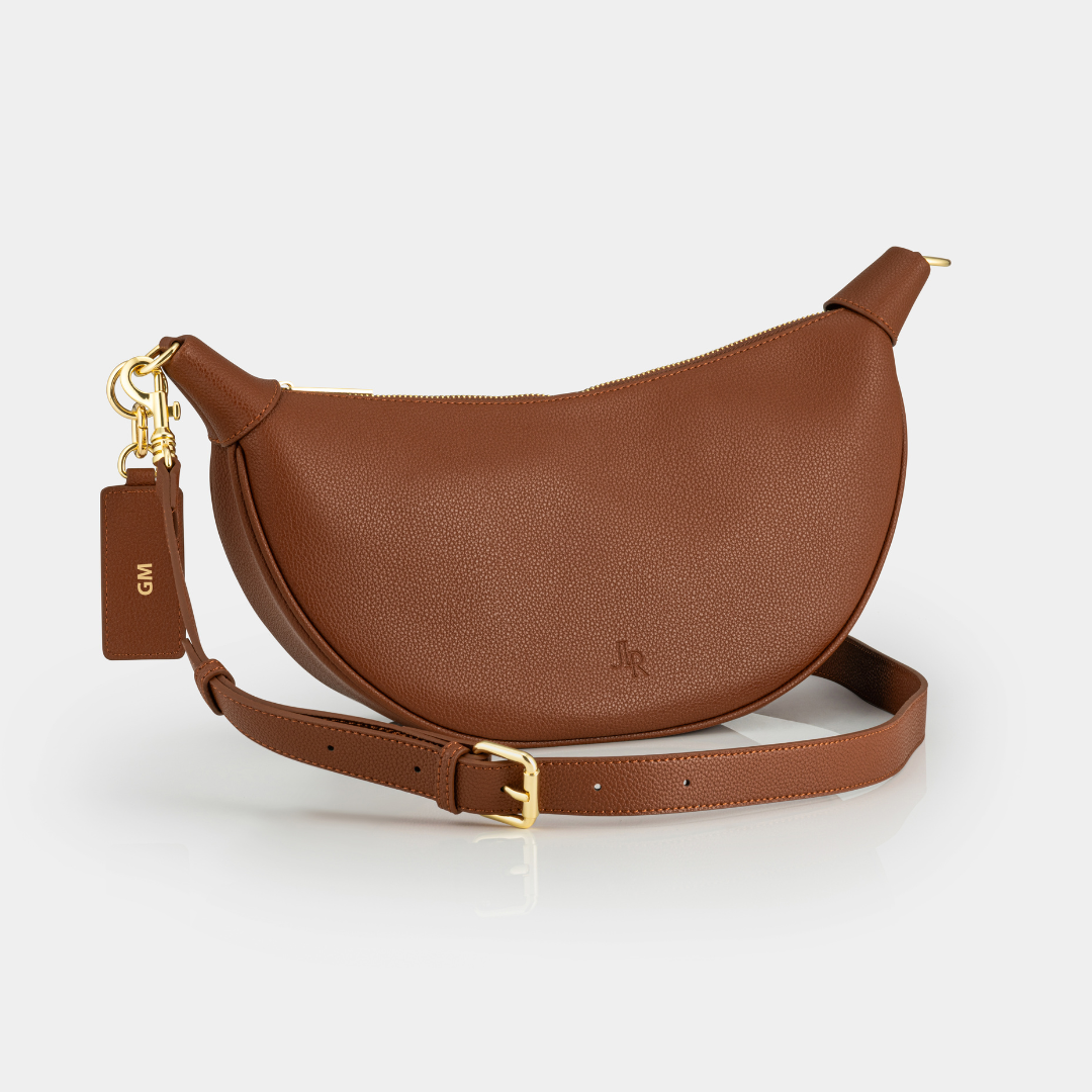 Islington luxe leather Sling bag Tan