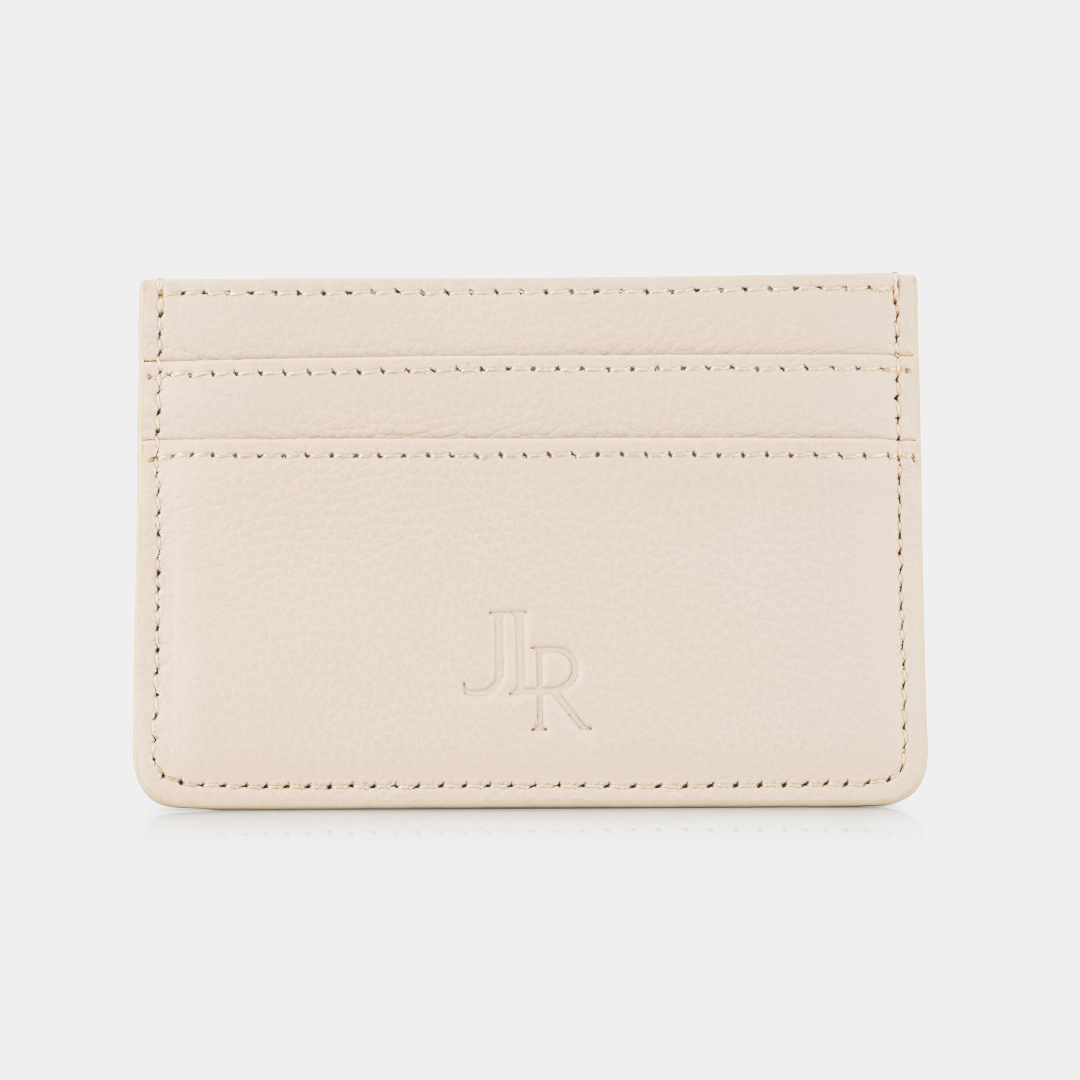 The JLR luxe leather Cardholder Stone