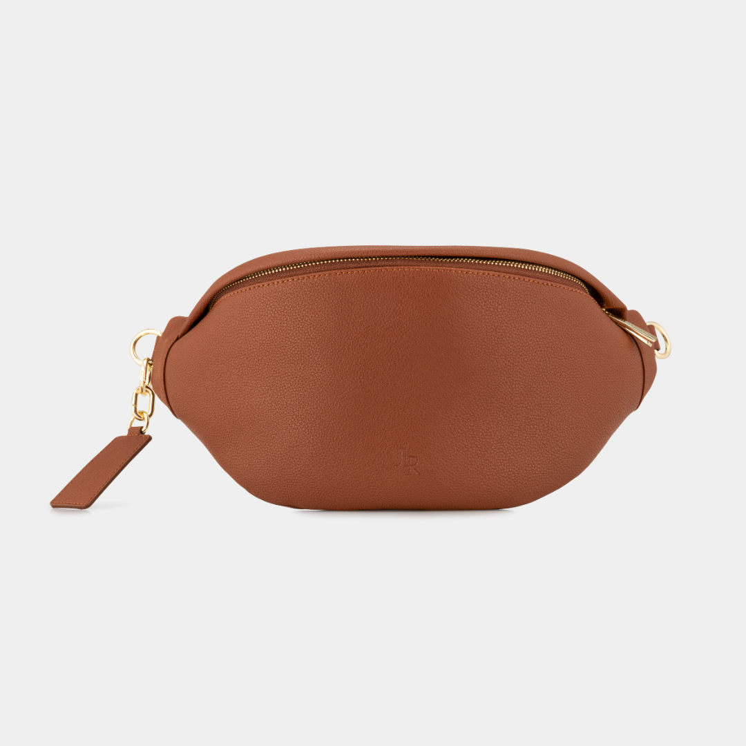 Hampstead luxe leather Sling bag Tan