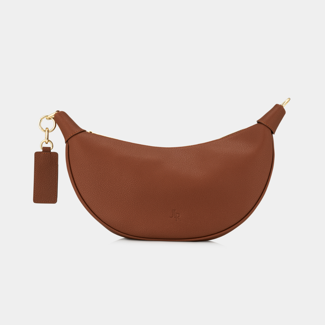 Islington luxe leather Sling bag Tan