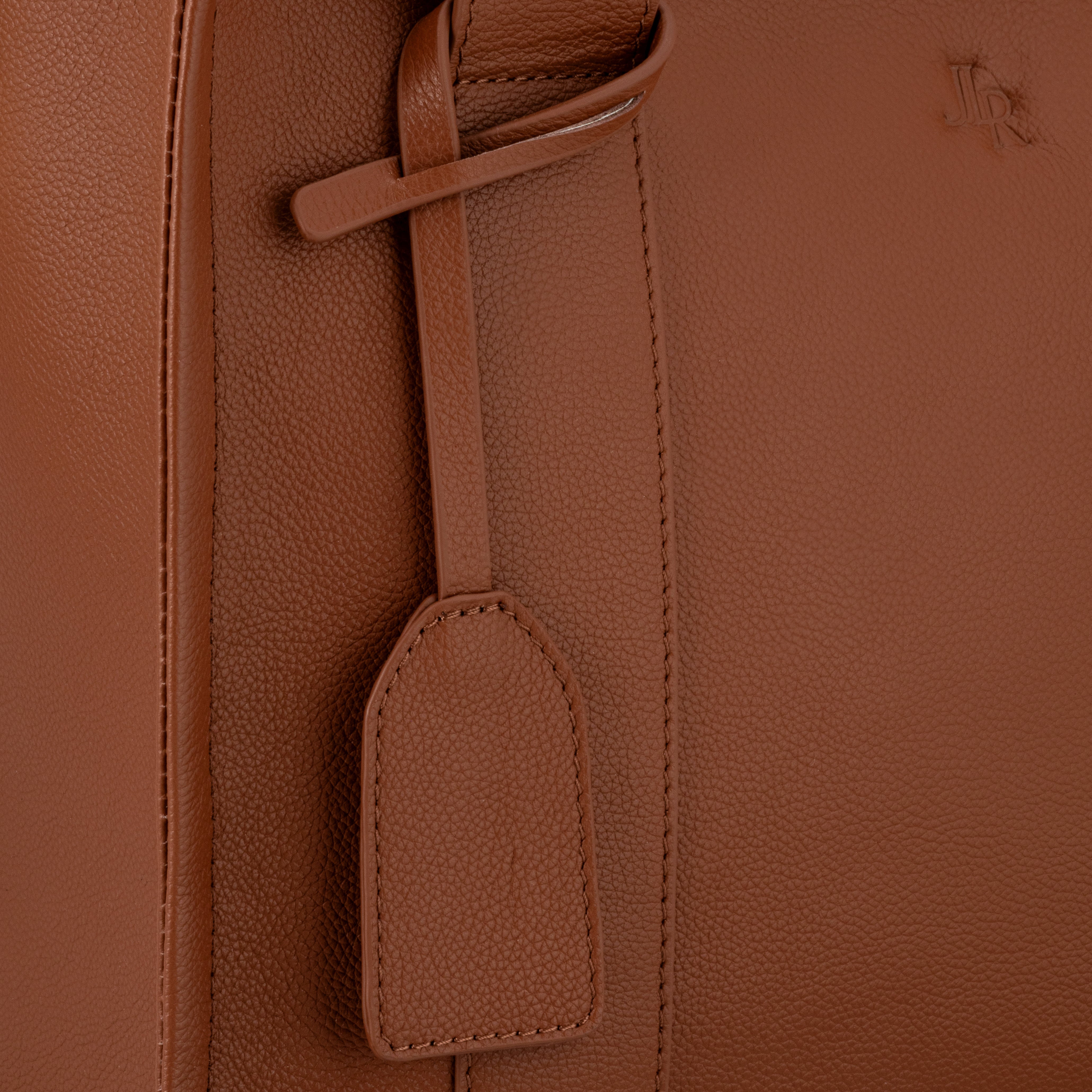 Medium Taylor Luxe leather Tote bag Tan