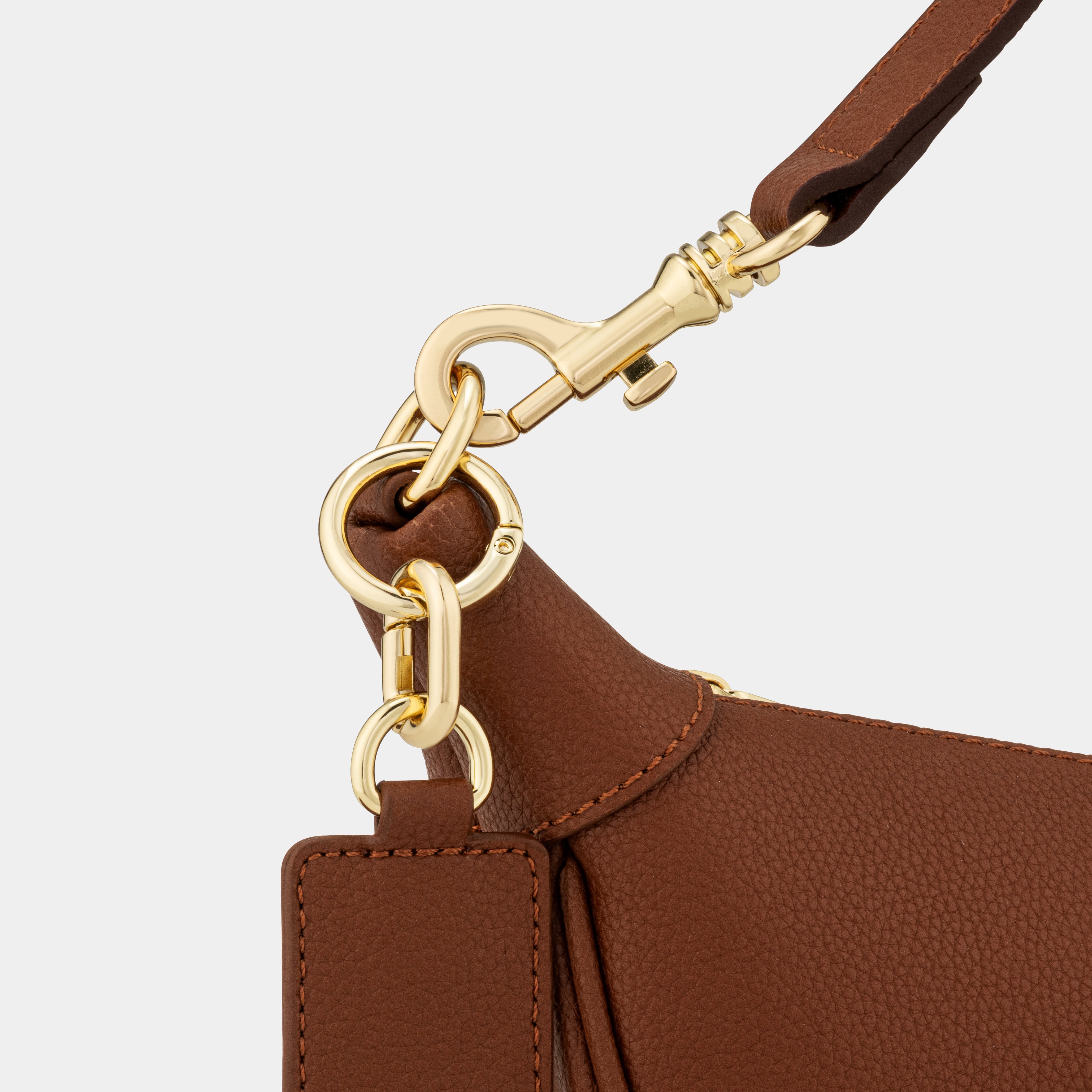 Islington luxe leather Sling bag Tan