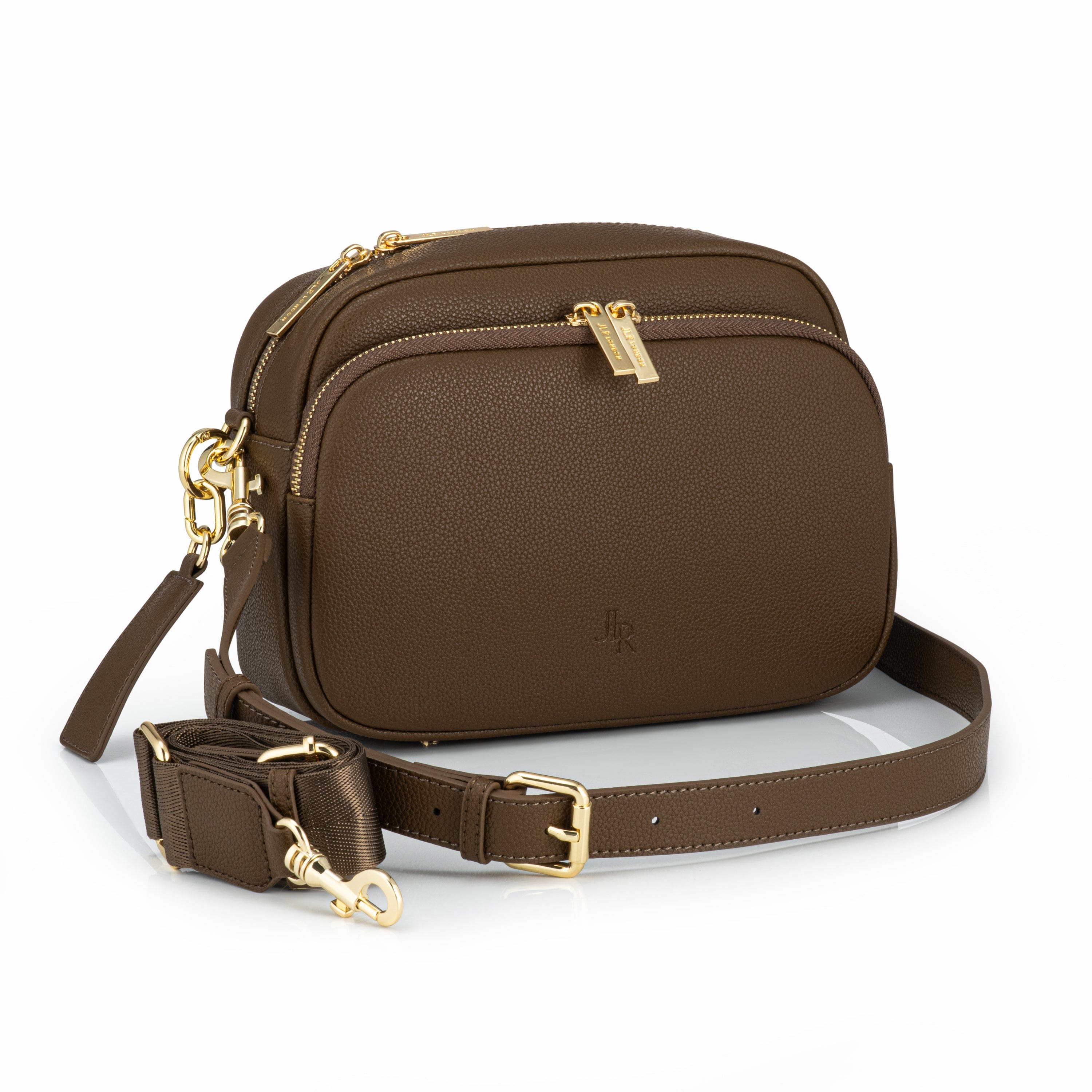 Chelsea Midi Crossbody bag - Chocolate brown