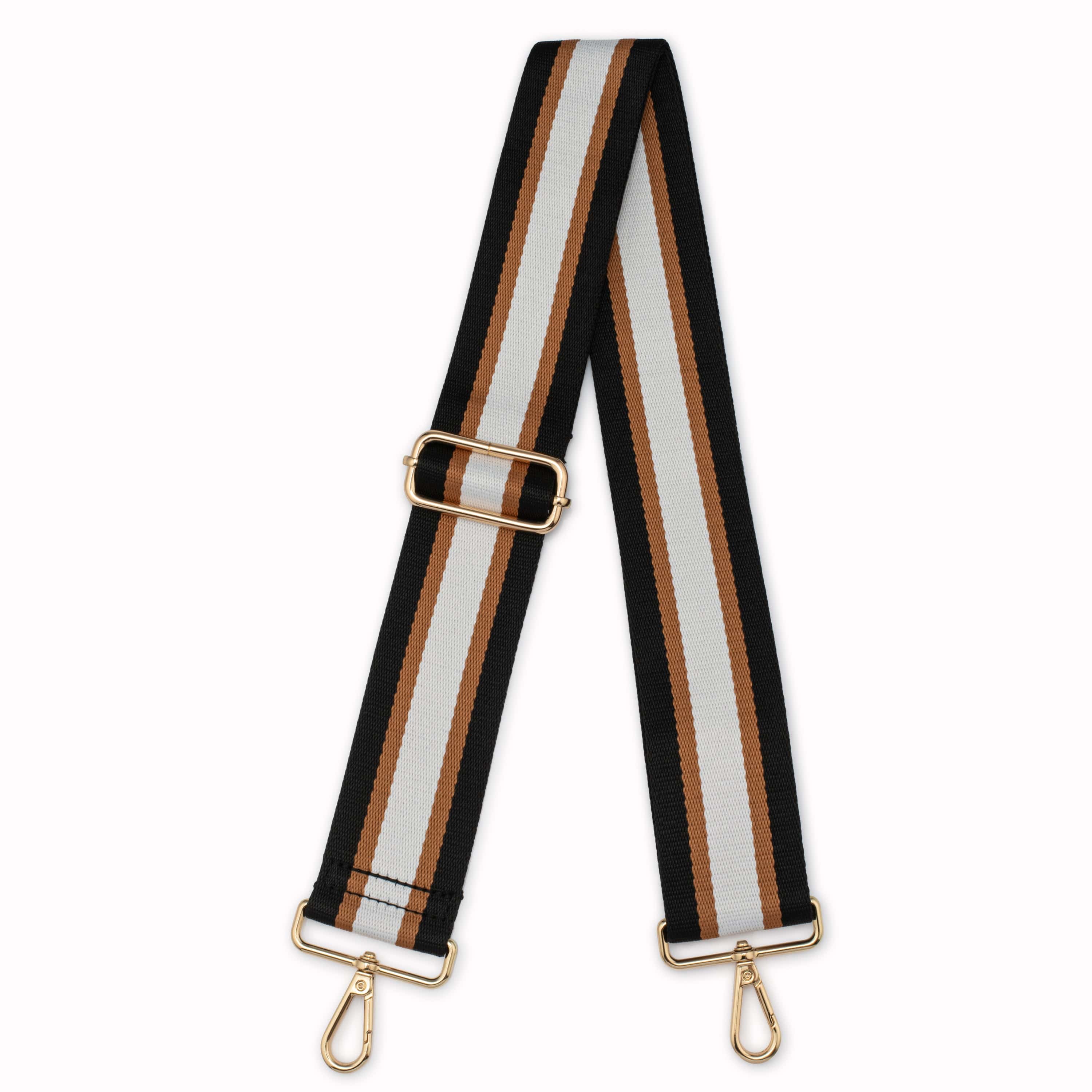 Luca Black Stripe Strap