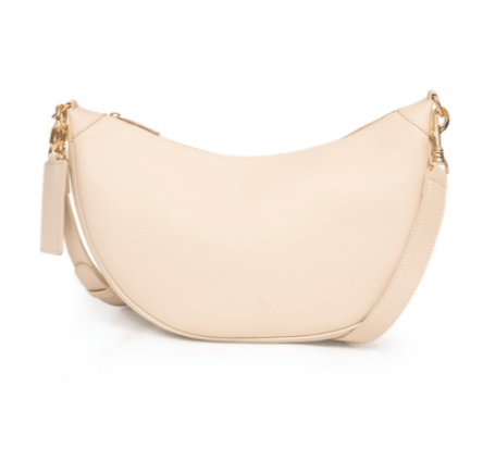 Islington Sling luxe leather bag Stone